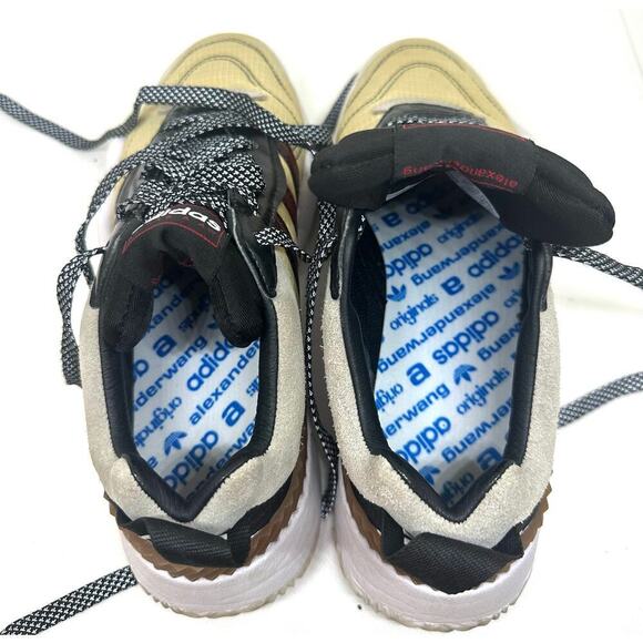 ADIDAS X ALEXANDER WANG AW Turnout Trainer Core Black-Light Brown-Bright Red 6.5 main image 4